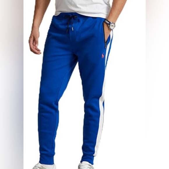 Polo by Ralph Lauren Men's Blue Track Pants size 4XL - Big and Tall Men’s - Picture 1 of 5
